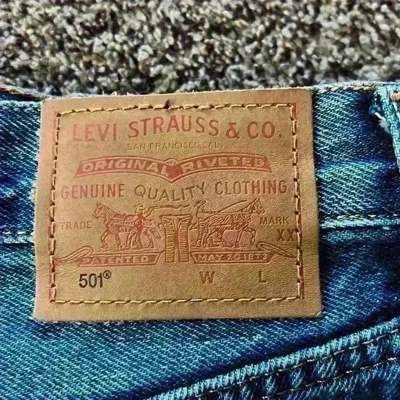 Levi’s 501 Big E Premium Jeans Button Fly 25 X 32 - Picture 13 of 15